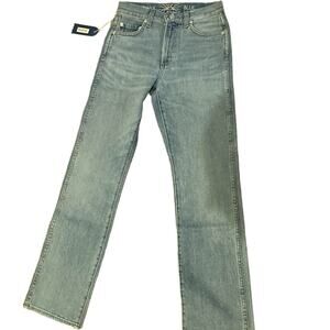 NWT Daily Blue Women's Burn Straight Leg Jeans Size 27 Denim Adriano Goldschmied